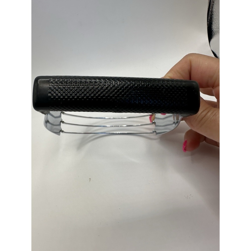 Vintage EKCO Chromium Plated Flour Dough Blender Black Plastic Handle USA